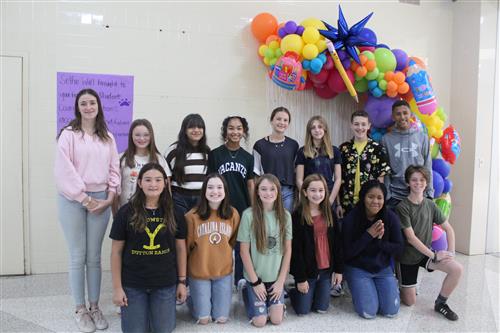 HJH Yearbook staff